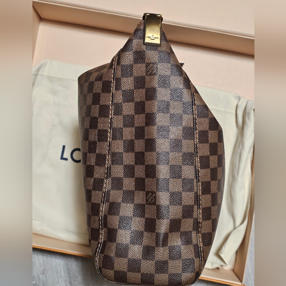 SOLD!!! Authentic Pre-Loved Louis Vuitton Damier Ebene Portobello GM Hobo - Picture 3 of 13